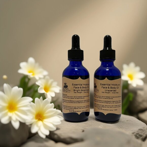 Small-Batch Hydration | Bright Botanical Face and Body Oil from QCS - 1.7 fl oz - Picture 3 of 3
